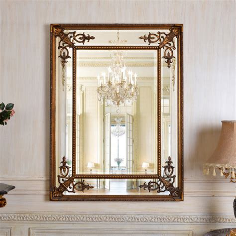 House Of Hampton® Daylan Rectangle Solid Wood Wall Mirror Wayfair