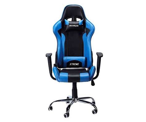 Cadeira Mymax Gamer Extreme Mx Preta Azul Mgch Bl Pichau