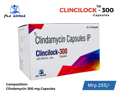 Clindamycin Capsule Ip Mg At Rs Stripe Clindamycin Tablets In