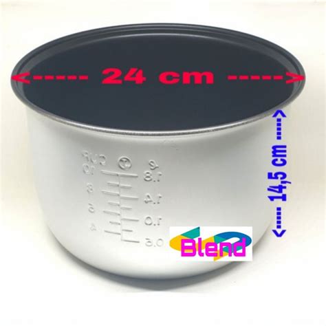 Panci Teflon Tinggi Model Miyako Rice Cooker Majicom Liter