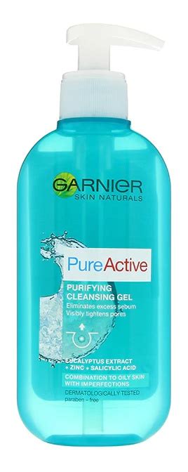 Garnier Pure Active Purifying Cleansing Gel ingredients (Explained)