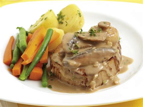 Beef Steak Recipe With Mushroom Sauce Steak With Reduced Fat Creamy Mushroom Sauce Anyway