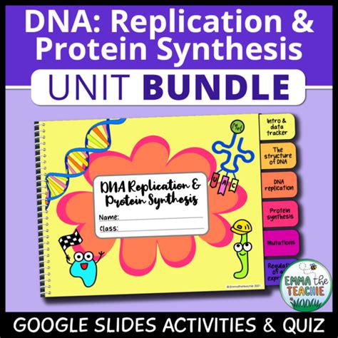 Dna Unit Bundle Google Slides Emmatheteachie