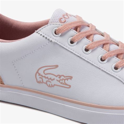 Buy Juniors Lerond Lace Up Synthetic And Textile Sneakers Lacoste Kw