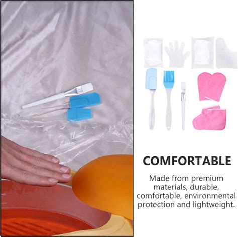 Minkissy Bath Spa Set Set Moisturizing Gloves Paraffin Wax Gloves