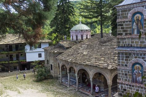 Medieval Troyan Monastery Of Assumption Bulgaria Editorial Stock Photo