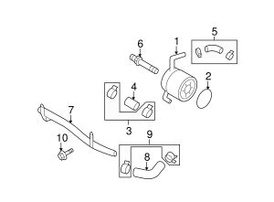 Subaru Tribeca Cooler Pipe Aa Subaru Parts Store