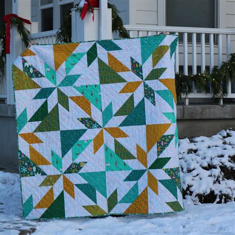 Giant Hunters Star Quilt Pattern Etsy