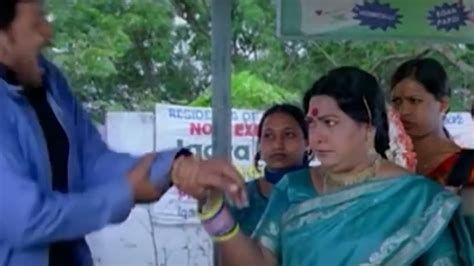 Telangana Shakuntala Fighting Scene Pellam Pichodu Movie Scenes