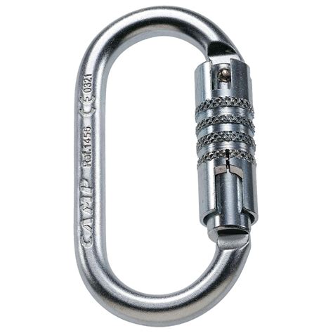 Rétro classique C A M P Oval Pro 3Lock Mousqueton En Acier