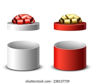 Set Vector 3d Realistic Gift Boxes Stock Vector Royalty Free