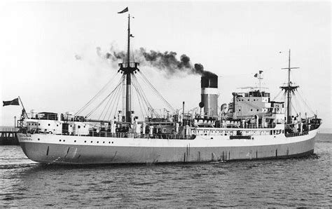 Screw Steamer Sicilian Built By Ailsa Shipbuilding Co Ltd In 1948 For