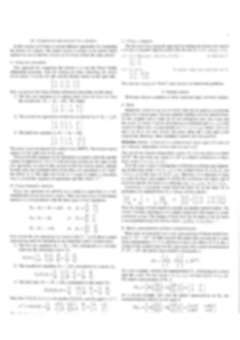 SOLUTION Linear Algebra Cheat Sheet Studypool