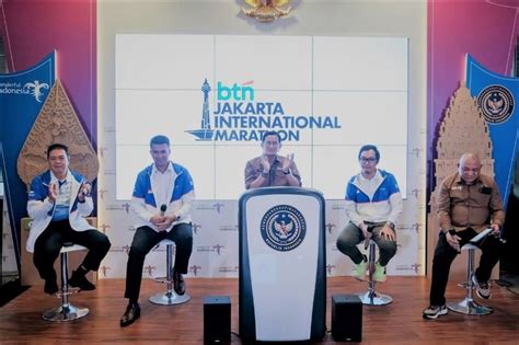 Btn Jakarta International Marathon Jadi Momen Datangkan Wisman Ke