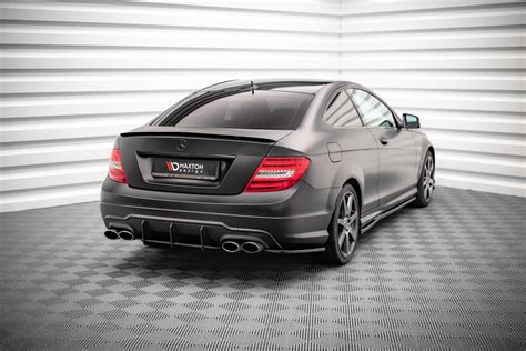 Rear Side Splitters Mercedes Benz C Coupe Sedan Estate Amg Line