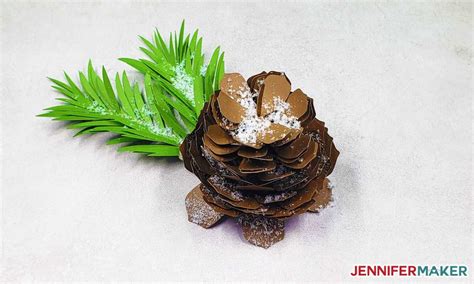 Christmas Paper Pine Cones Great For Wreaths Centerpieces