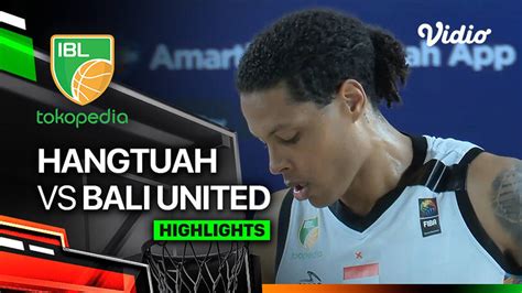 Amartha Hangtuah Jakarta Vs Bali United Basketball Club Highlights