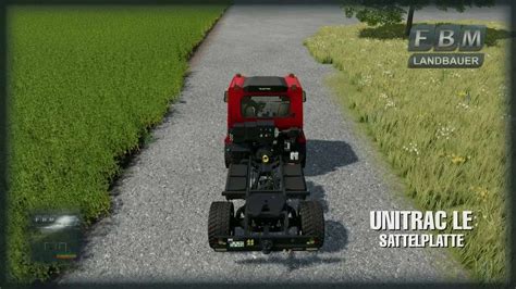 Unitrac Sattelplatte Le V Fs Mod Farming Simulator Mod