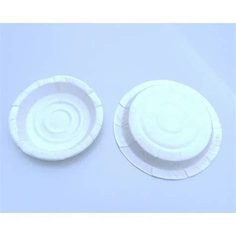 Plain White Buffet Plates Raw Material, Packaging Type: Roll, 100 at Rs ...