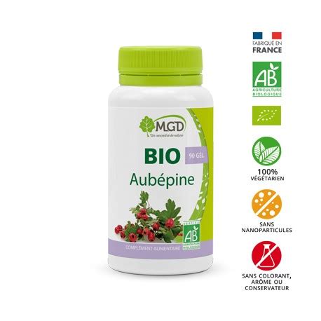 MGD Bio Aubépine 90 Gélules Citymall