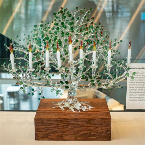 Tree Of Life Menorah Corning Museum Of Glass