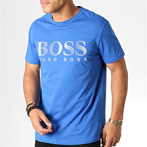 Hugo Boss Tee Shirt RN 50407774 Bleu Roi LaBoutiqueOfficielle