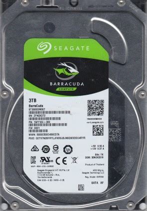 Seagate ST3000DM007 - HDD FAQs