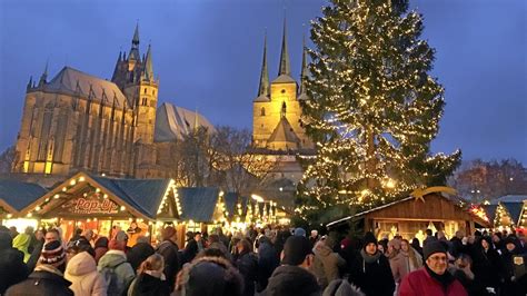 Weihnachtsmärkte in Thüringen stehen in den Startlöchern Drohen wieder