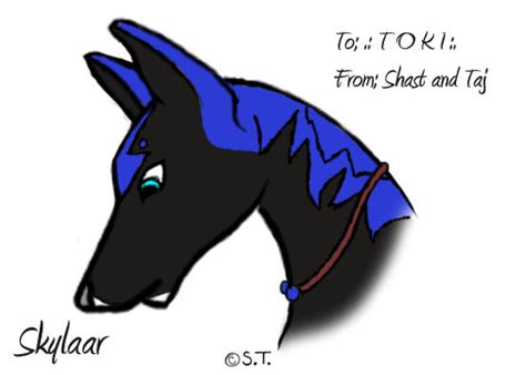 Toki The Wolfs Fursona Skylaar By Shastandtaj On Deviantart