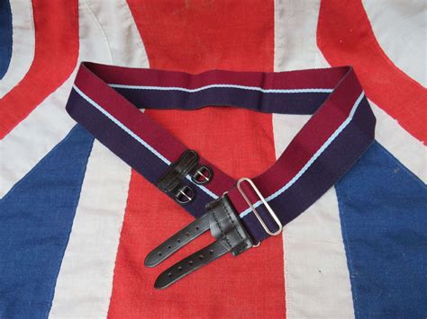 RAF Stable Belt Double Buckle Strap Royal Air Force, Old Pattern, Up to