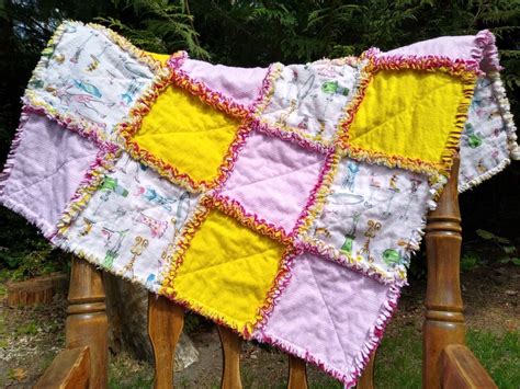 Assorted Designs Flannel Rag Quilt Etsy