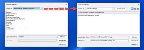 Outlook Vorlage Erstellen Windows Faq