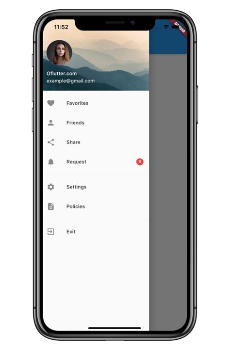 How To Create Navigation Drawer In Flutter App Sidebar Menu Navigation