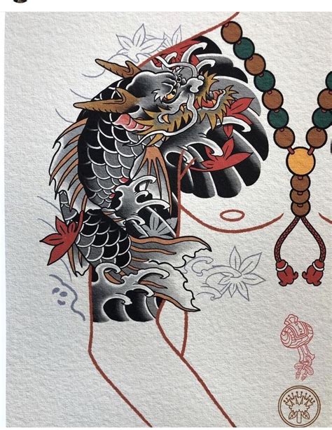 Pin de Thiệu Tatoo en cá chép tay Tatuajes japoneses Arte de tatuaje