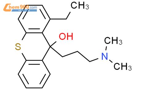 84964 68 1 9H THIOXANTHEN 9 OL 9 3 DIMETHYLAMINO PROPYL 1 ETHYL CAS