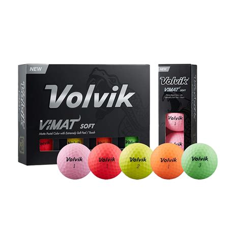 Volvik Vimat Soft Golf Balls Golfism