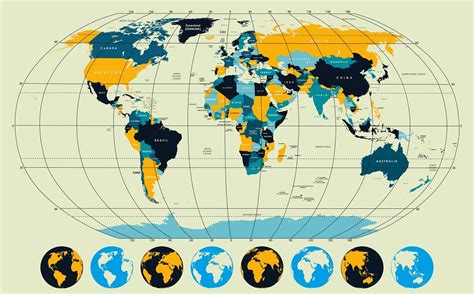 Los 10 Elementos De Un Mapa Y Sus Características