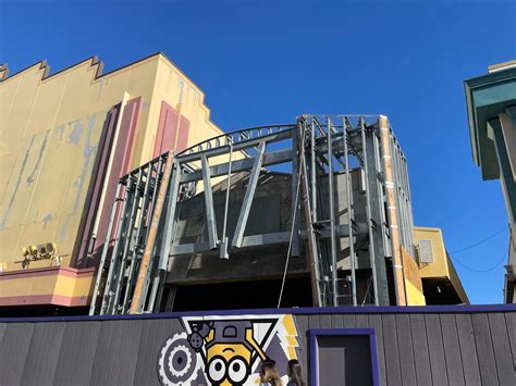 More Steel Rises at Universal Studios Florida for Future Minions ...