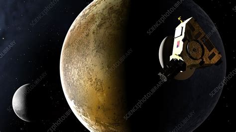 Artwork Of New Horizons Mission Stock Image F011 4738 Science