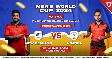 New Zealand Vs Uganda Men S World Cup Nd Match Prediction And