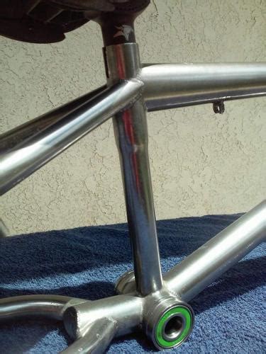 BMXmuseum For Sale S M Bikes LTF 21 Raw Clear Coat Frame Nice