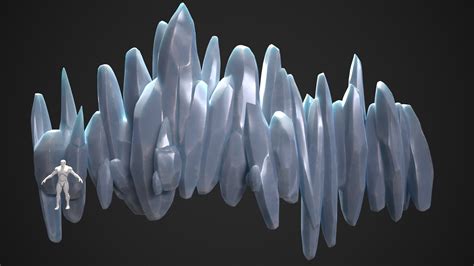 ArtStation - Ice Spikes | Game Assets