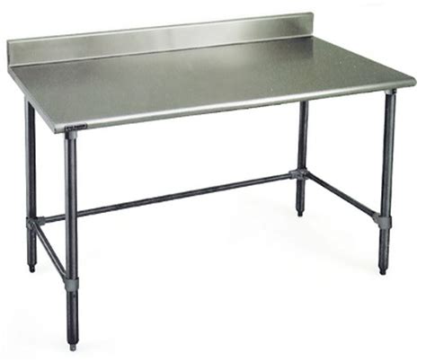 Stainless Steel Prep Tables With Backsplash Type 304 Table