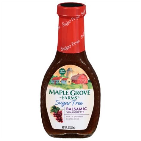 Maple Grove Farms® Sugar Free Balsamic Vinaigrette Salad Dressing 8 Fl