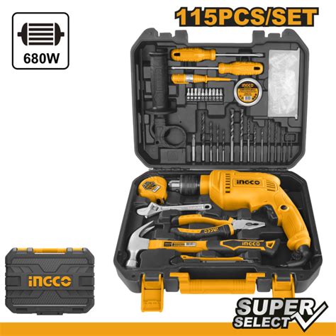 Ingco HKTHP11151 115 Pcs Tools Set Vikas Tool Mart