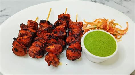 रेस्टॉरंट जैसा चिकन टिक्का बिना ओव्हन के Chicken Tikka Without Tandoor And Oven Chicken Tikka