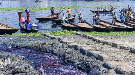 Dark River: Pollution Turns Bangladesh River into Public Health Disaster