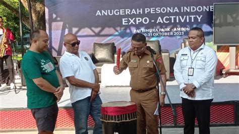 Pemkot Ambon Gelar Kegiatan Anugerah Pesona Indonesia Expo Activity