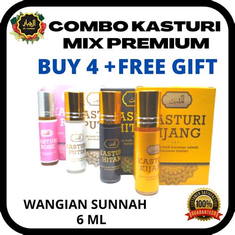 Kasturi Putih Premium Kasturi Hitam Kasturi Kijang Kasturi Rose Minyak