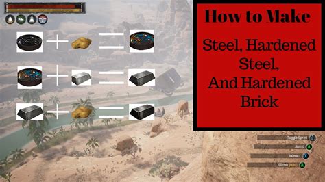 Conan Exiles How To Make Hardened Steel